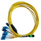 24F MPO to 12 Duplex LC Breakout Fiber Cable